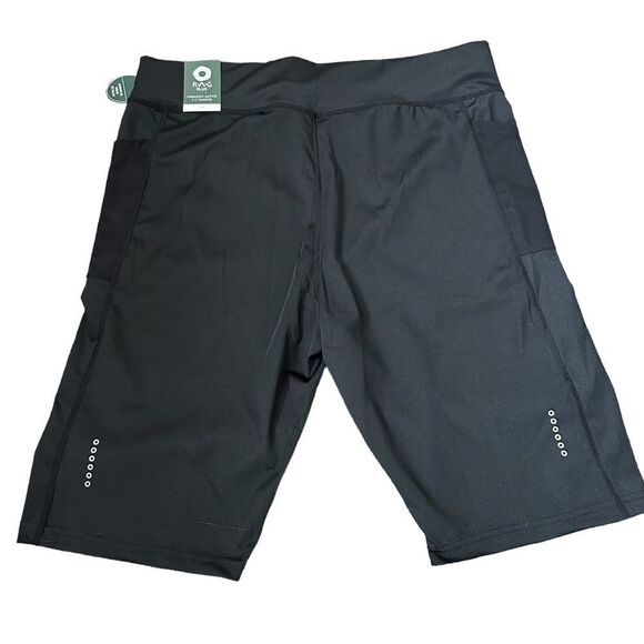 NWT Size 3X Black Bermuda Biker Activewear Athletic Running Work Out Biker Short - Picture 3 of 4